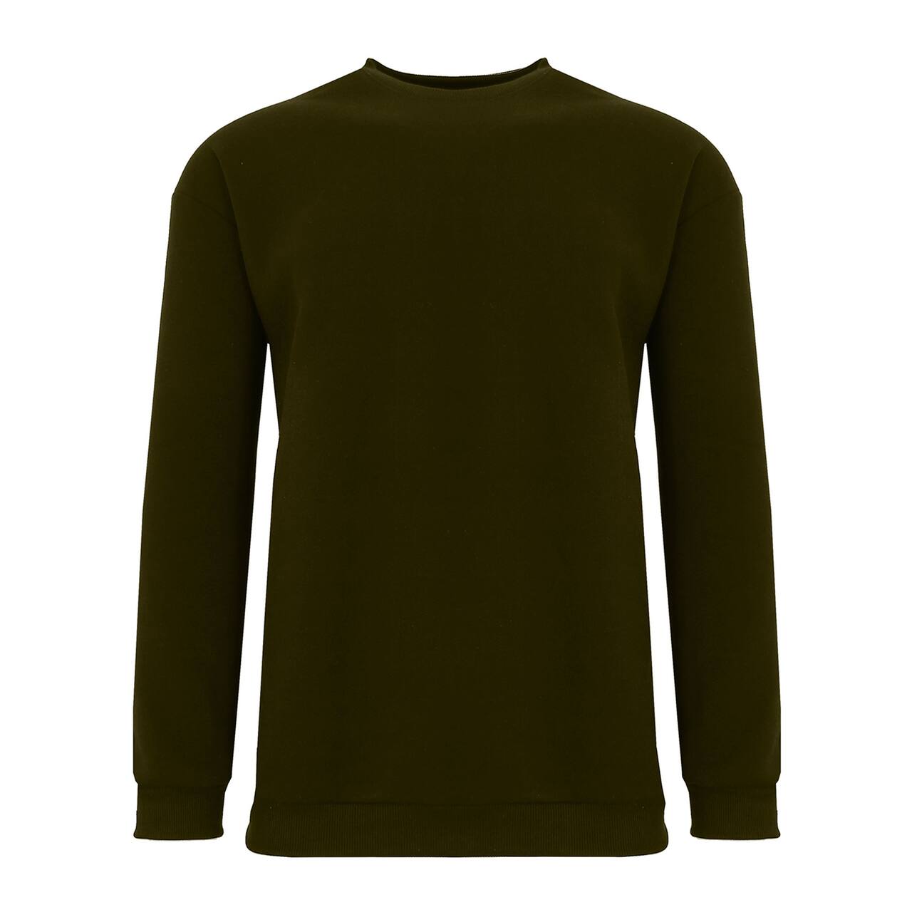 Galaxy by Harvic Crew Neck Fleece-Lined Men's Pullover Sweatshirt